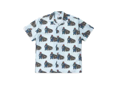 Black Eye Patch GT Boy S/S Shirt "Light Blue"