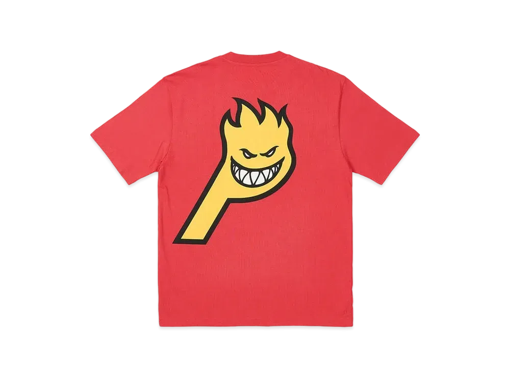 PALACE SPITFIRE P-Head T-Shirt "Red"