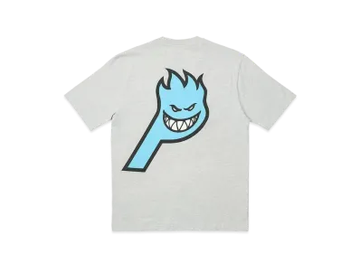 PALACE SPITFIRE P-Head T-Shirt "Grey Marl"