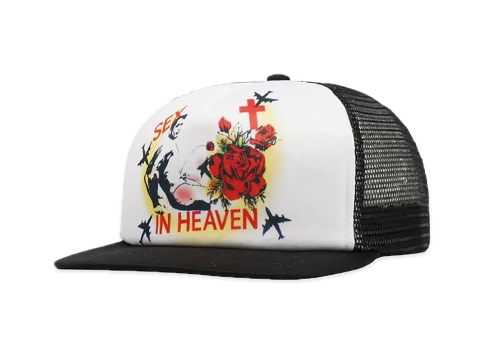 シュプリーム セックス イン ヘヴン メッシュ バック 5パネル "ブラック"