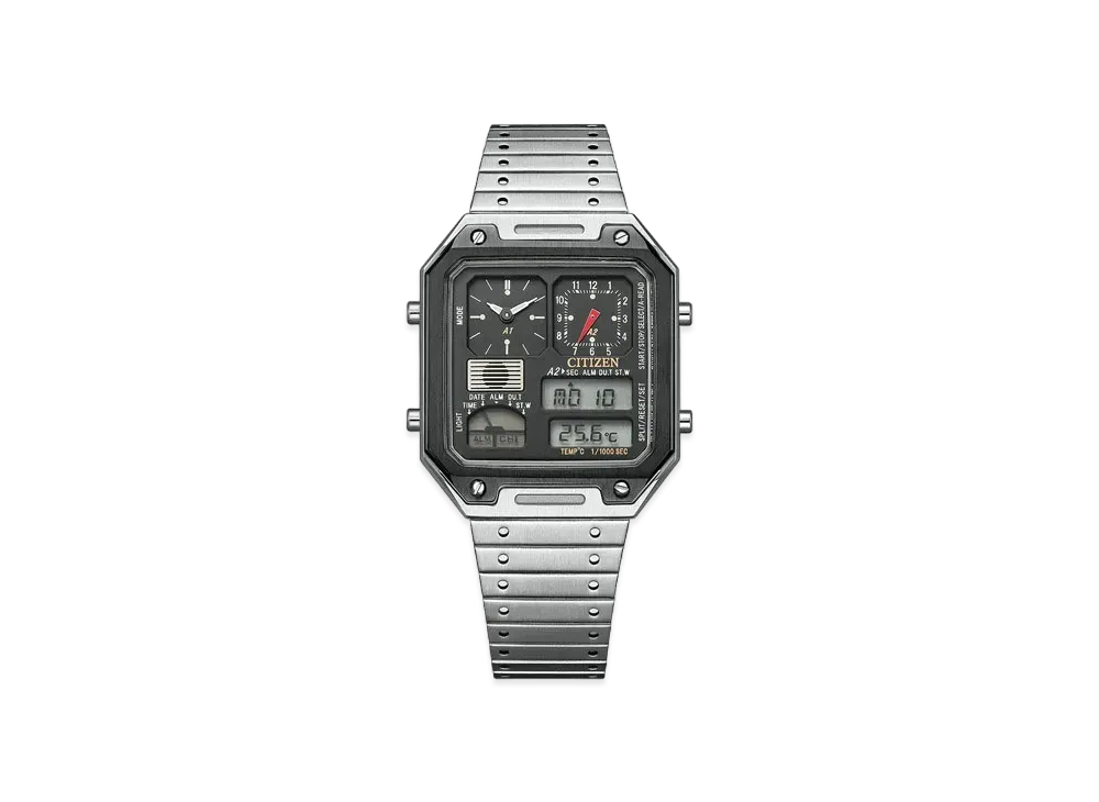 CITIZEN COLLECTION RECORD LABEL THERMO SENSOR JG2126-69E
