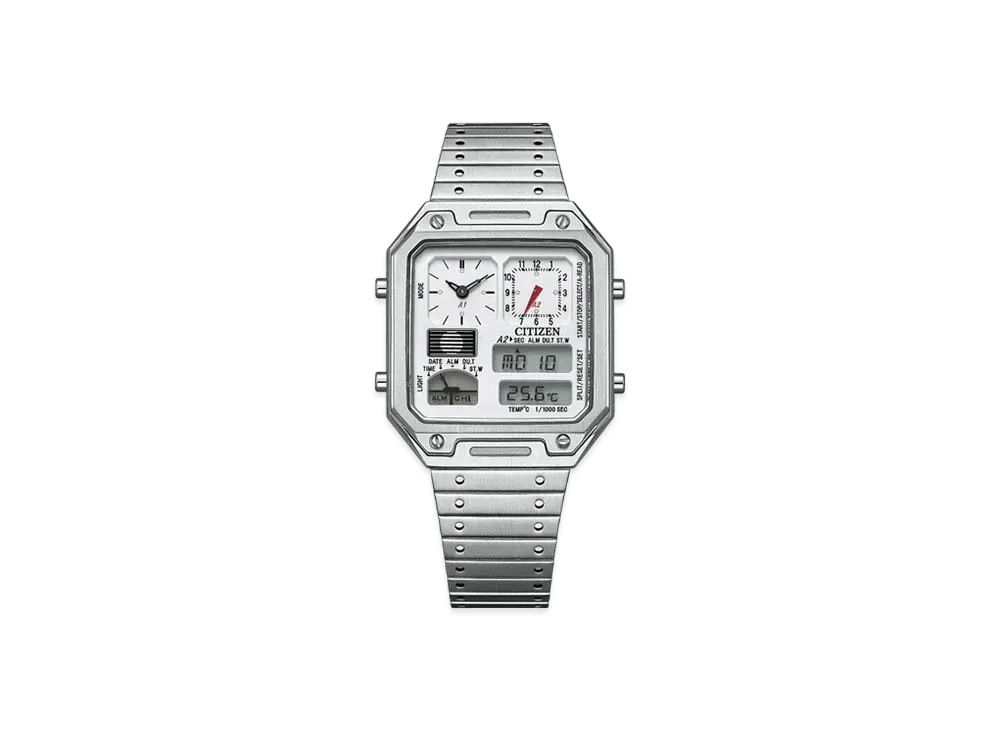 CITIZEN COLLECTION RECORD LABEL THERMO SENSOR JG2120-65A