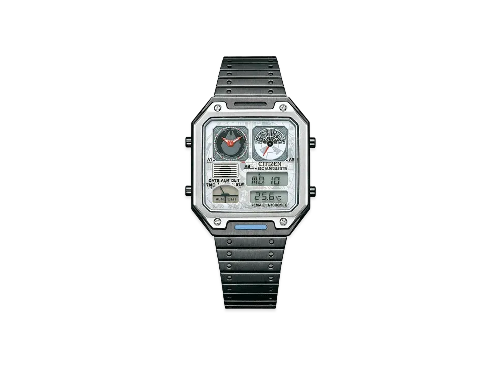 CITIZEN COLLECTION RECORD LABEL THERMO SENSOR x STAR WARS JG2146-53H