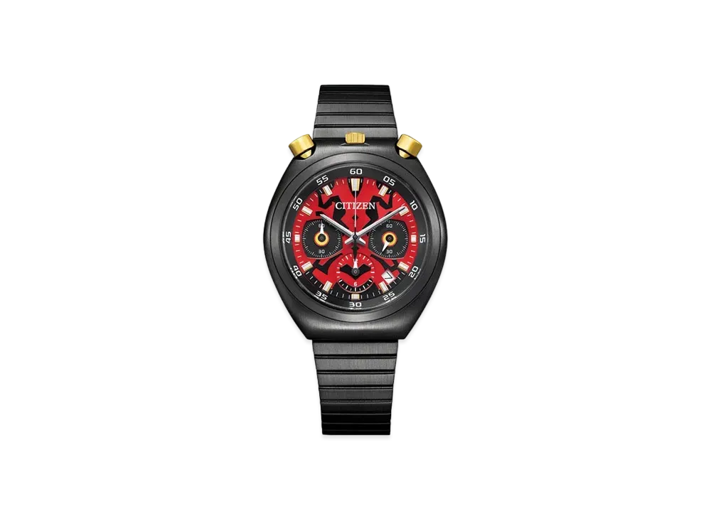 CITIZEN COLLECTION RECORD LABEL TSUNO CHRONO x STAR WARS AN3668-55W