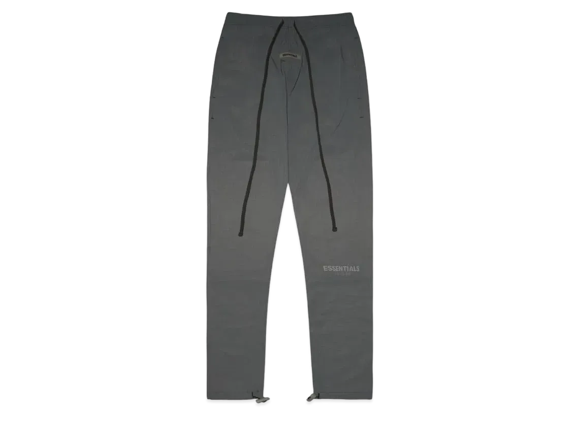 フィアオブゴッド エッセンシャルズ トラック パンツ "ブラック リレクティブ "