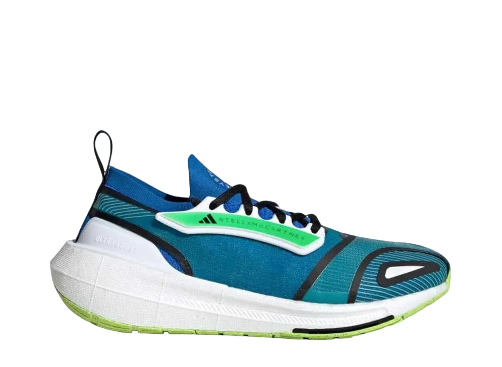 Stella McCartney × adidas Women's Ultraboost 23 "Glory Blue/Almost Blue/Solar Yellow"