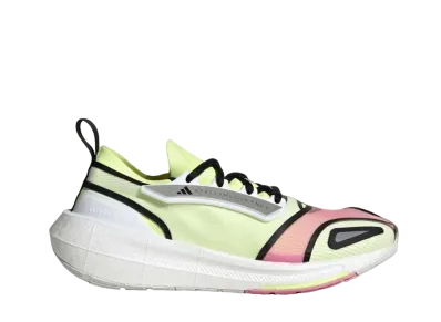 Stella McCartney × adidas Women's Ultraboost 23 "Core White/Frozen Yellow/Screaming Pink"