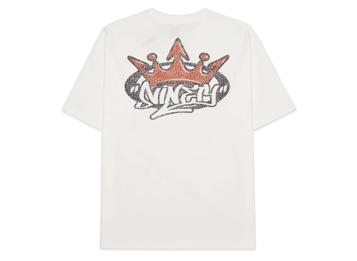 9090 King Logo Tee "White"