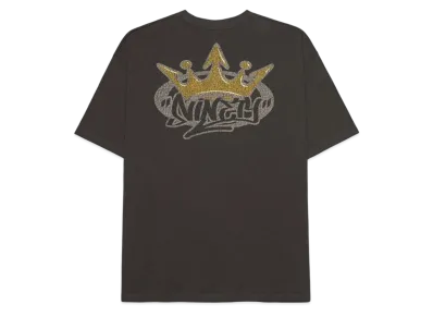 9090 King Logo Tee "Charcoal Black"