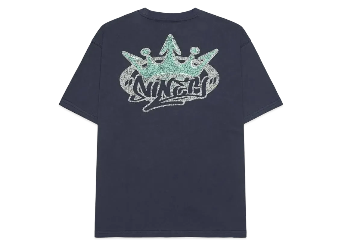 9090 King Logo Tee "Navy"