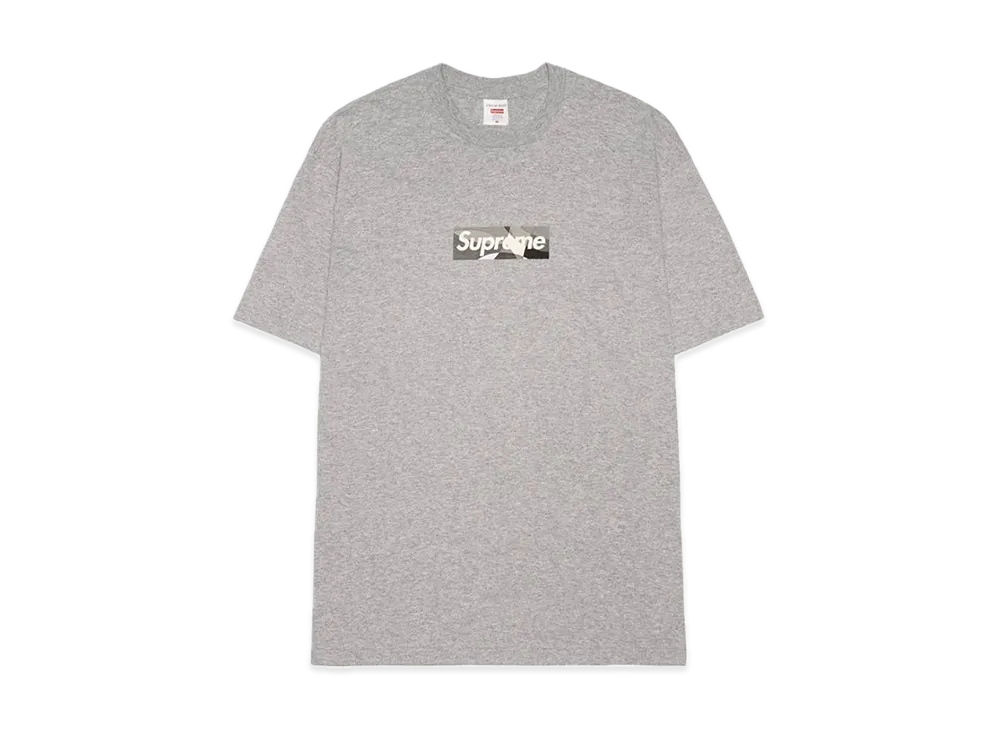 Supreme / Emilio Pucci® Box Logo Tee "Grey/Black"