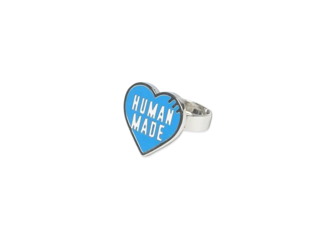 HUMAN MADE HEART RING "Blue"