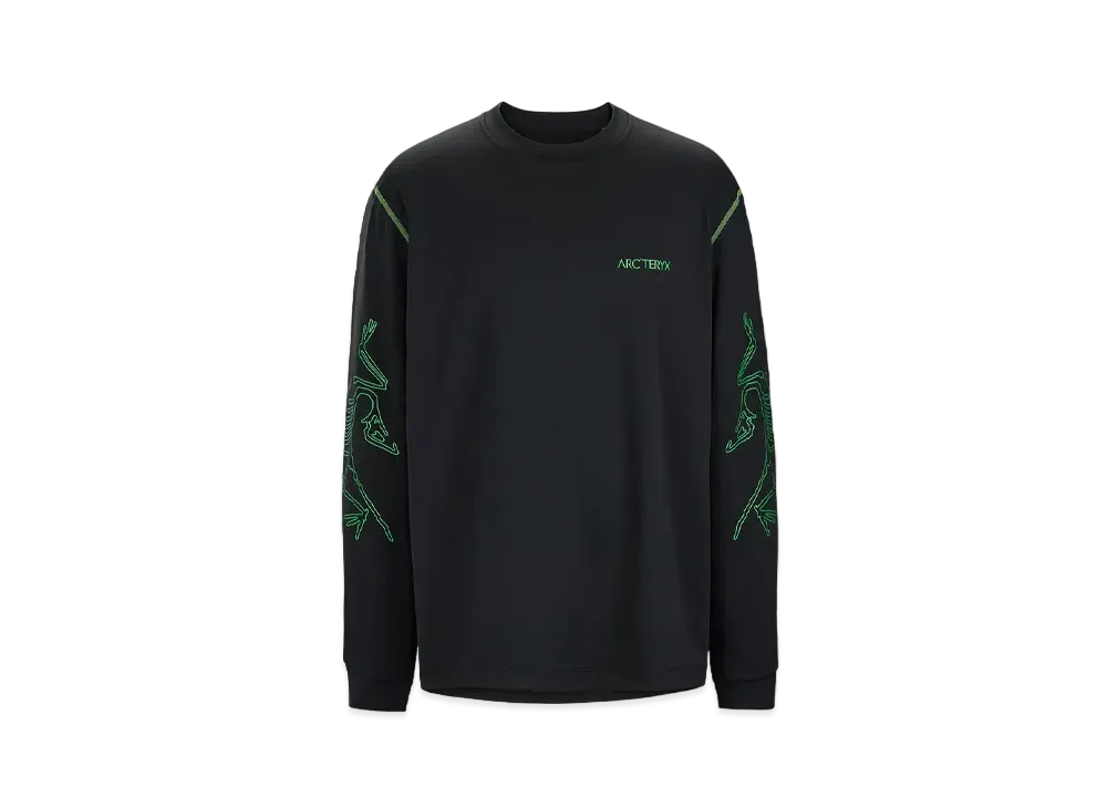 ARC'TERYX Copal LS Bird Sleeve Tee "Black" X000006634