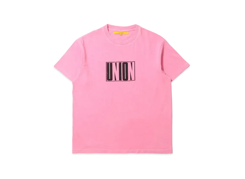 UNION Negative Space S/S Tee "Pink"