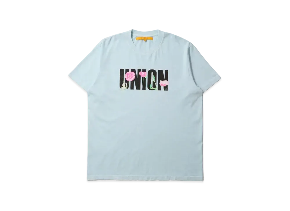UNION Poppy S/S Tee "Light Blue"