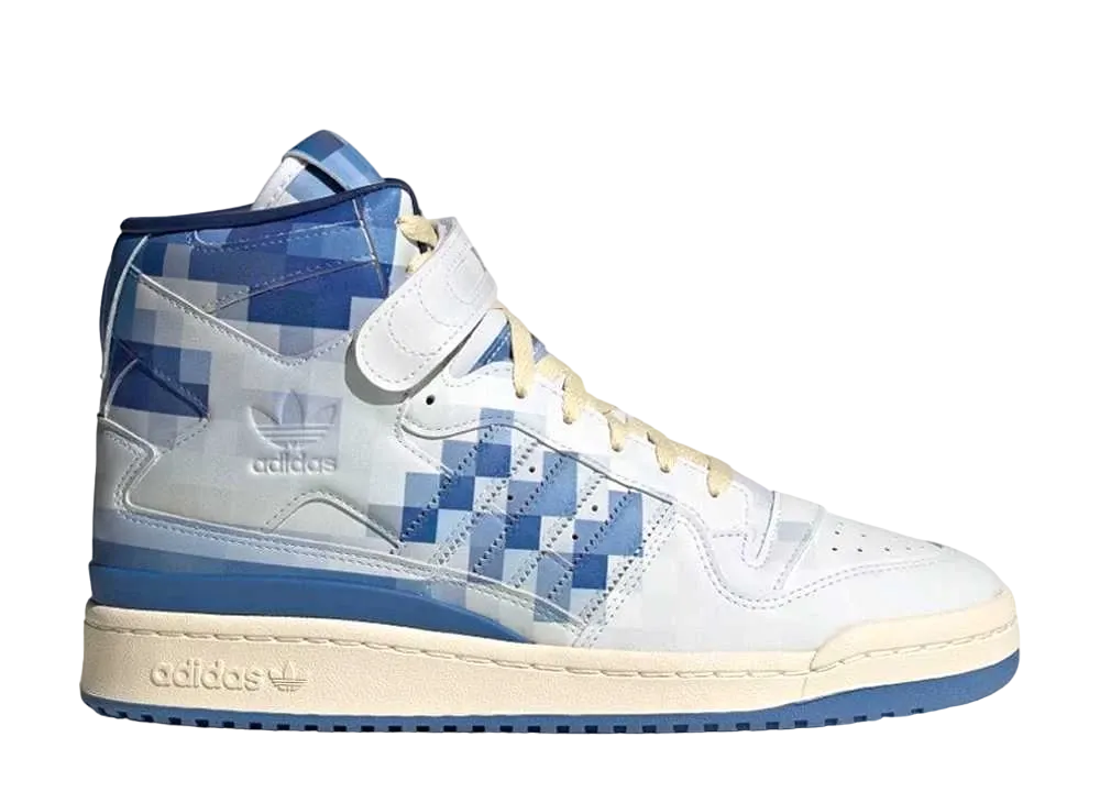 adidas Forum 84 High Closer Look "Off White/Trace Royal/Footwear White"