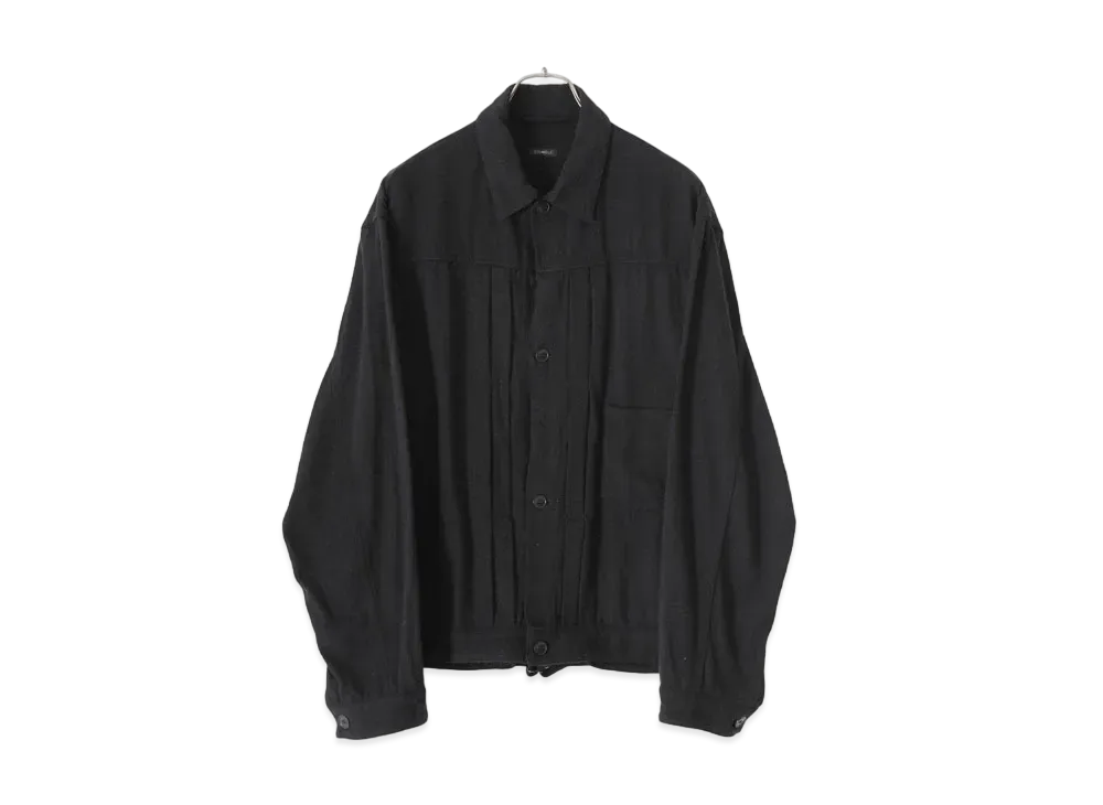 COMOLI Silk Nep Type-1ST "Black"