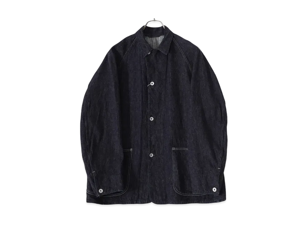 COMOLI Denim Work Jacket "Navy"