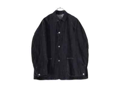 COMOLI Denim Work Jacket "Navy"