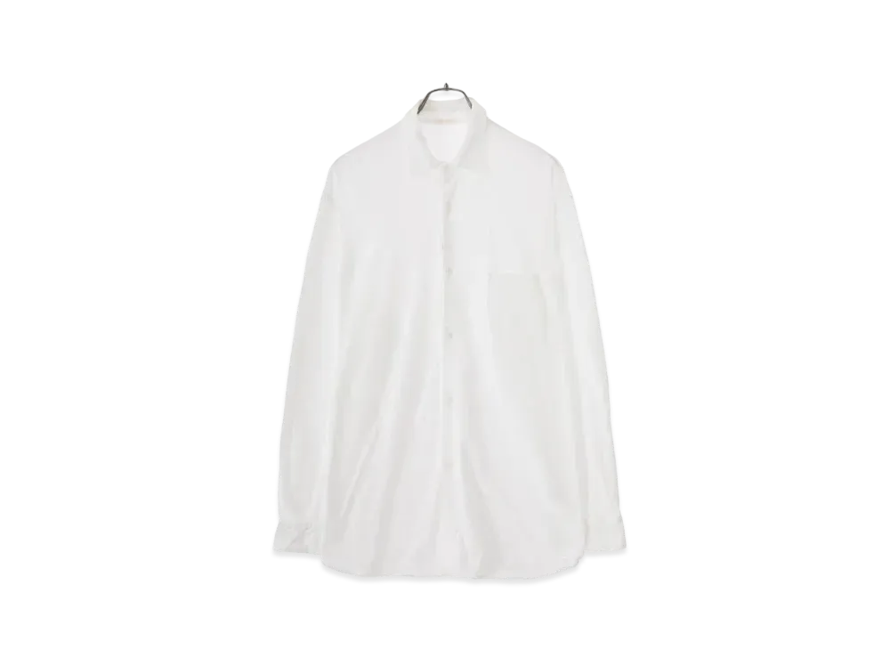 COMOLI Cotton Jersey COMOLI Shirt "White"
