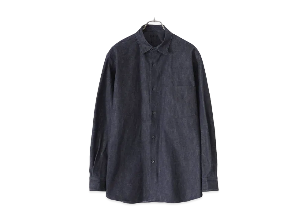 COMOLI Denim COMOLI Shirt "Navy"