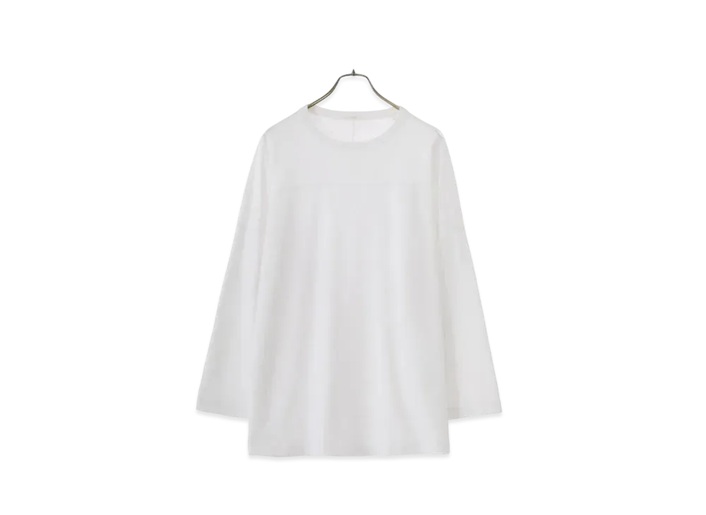 COMOLI Football T-shirt "White"