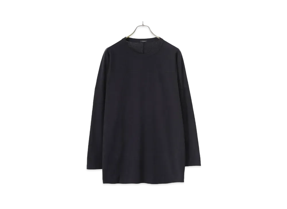 COMOLI Football T-shirt "Navy"