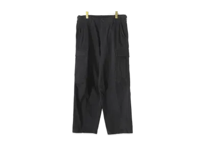 COMOLI Black Denim B.D.U Pants "Black"