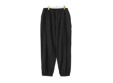 COMOLI Canapa Drawstring Pants "Black"
