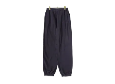 COMOLI Cotton Silk Jersey Pants "Navy"