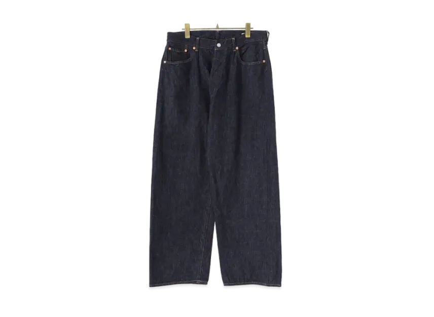 COMOLI Denim 5P Pants Navy