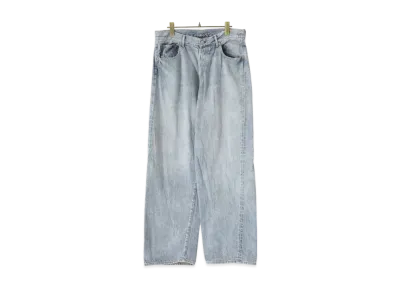 COMOLI Denim 5P Pants "Bleach"