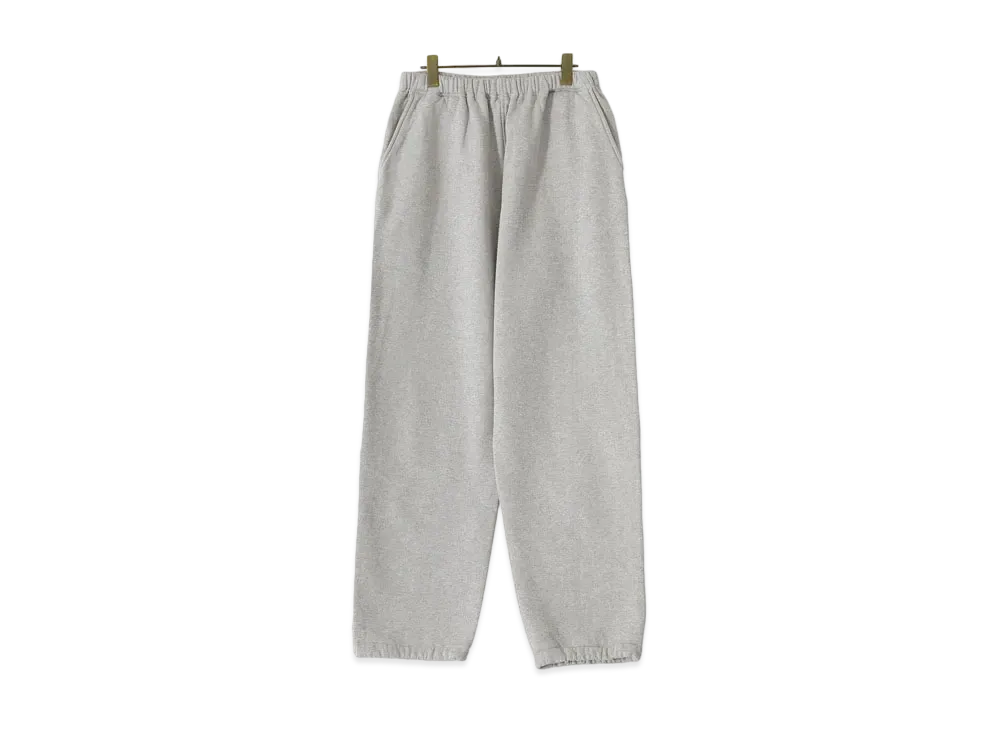 COMOLI Cotton Hanging Fleece Pants "Heather Gray"