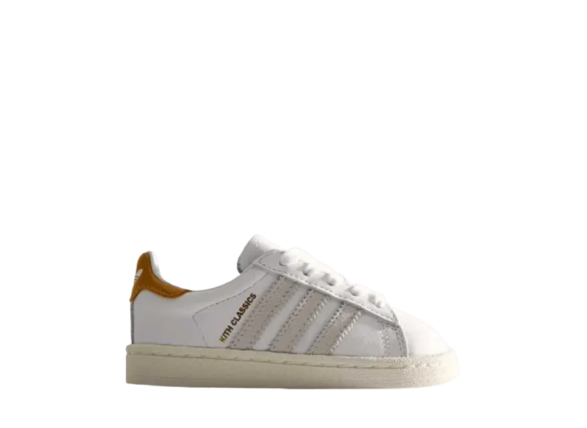 キス × アディダス オリジナルス インファント キャンパス 80s "サマー2023/マンゴー"(キッズ)