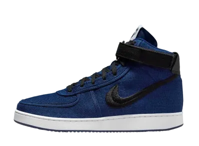 ステューシー × ナイキ バンダル ハイ "ディープロイヤルブルー"