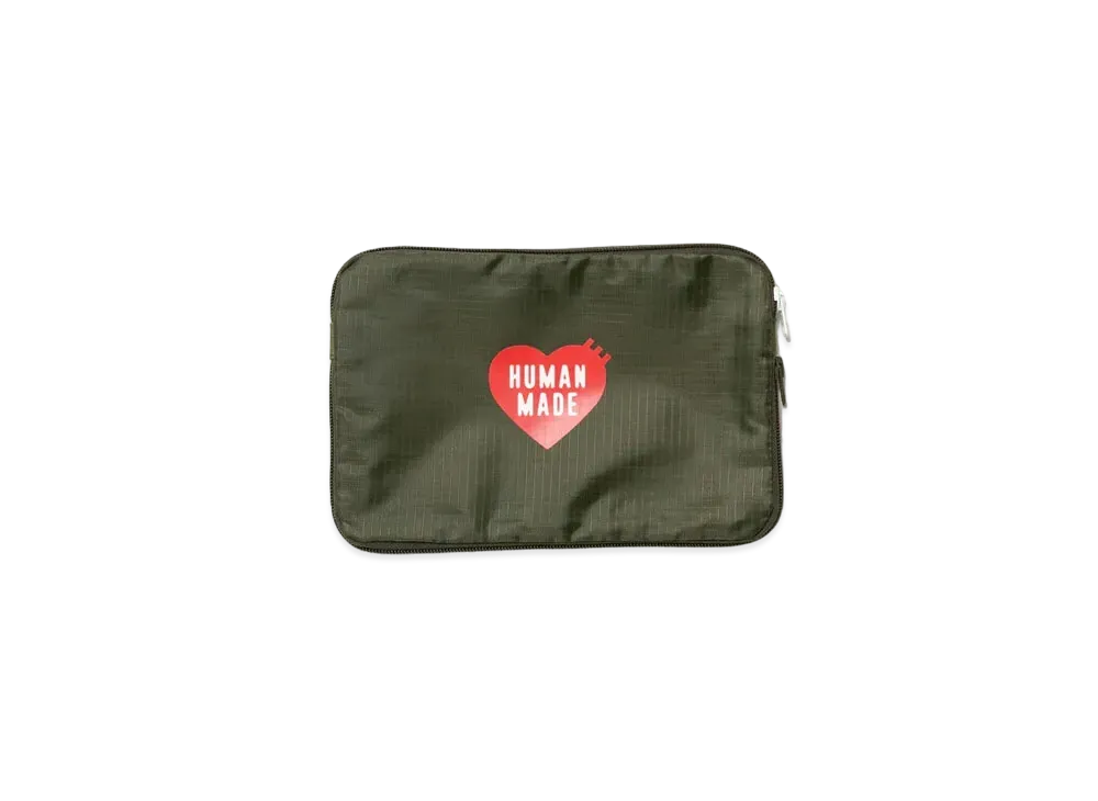 HUMAN MADE Travel Case Medium "Olive Drab"