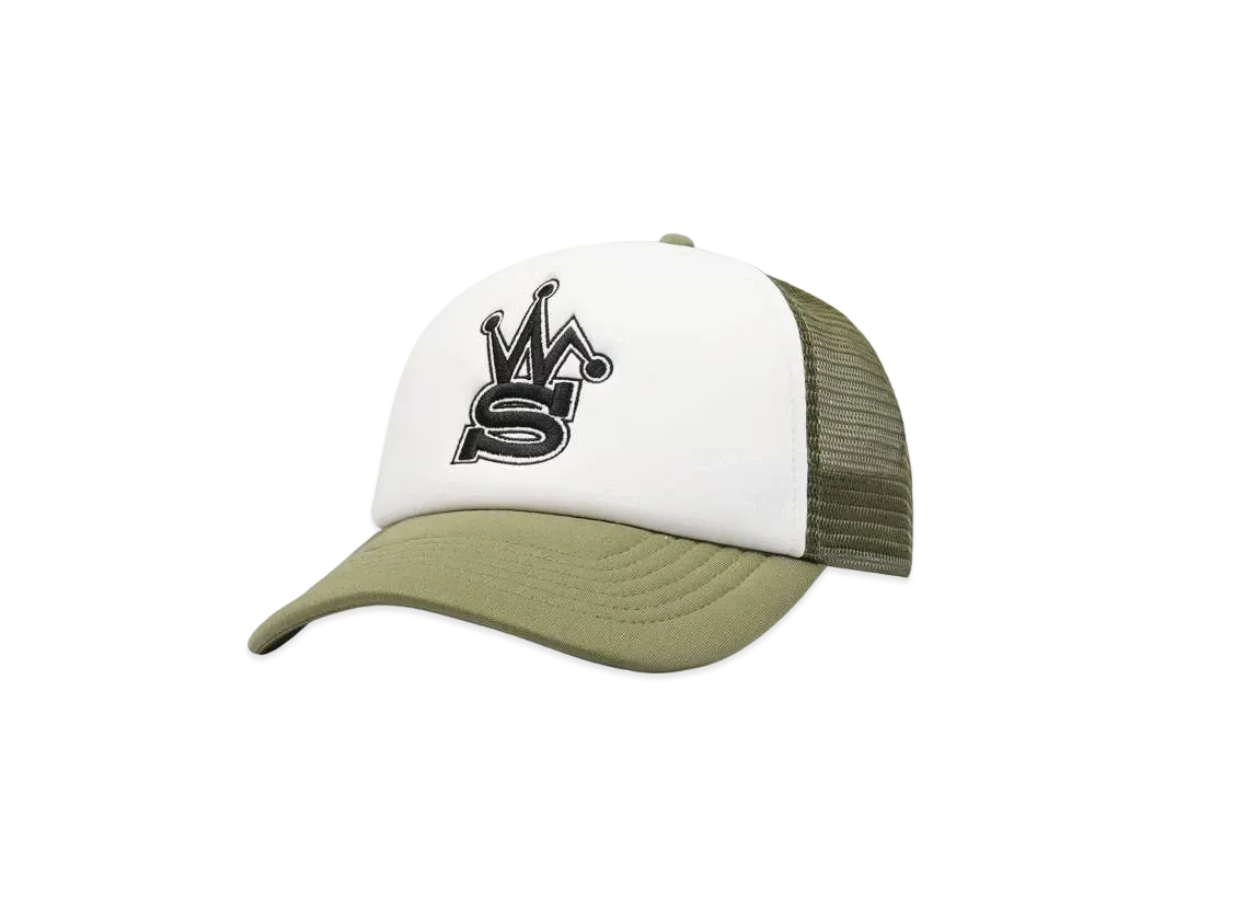 Stussy x Our Legacy Work Shop Trucker Hat "Olive"