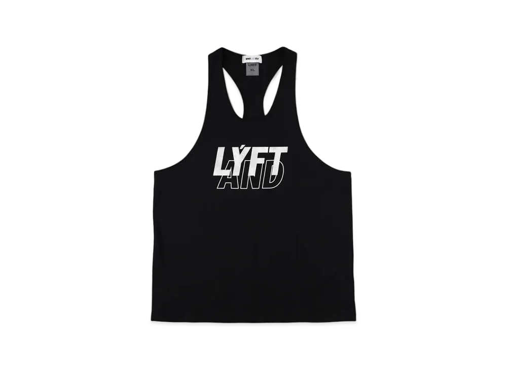 LYFT x WIND AND SEA ヘッドバンド アイボリー LÝFT × WIND AND SEA Logo Hair Band - Black