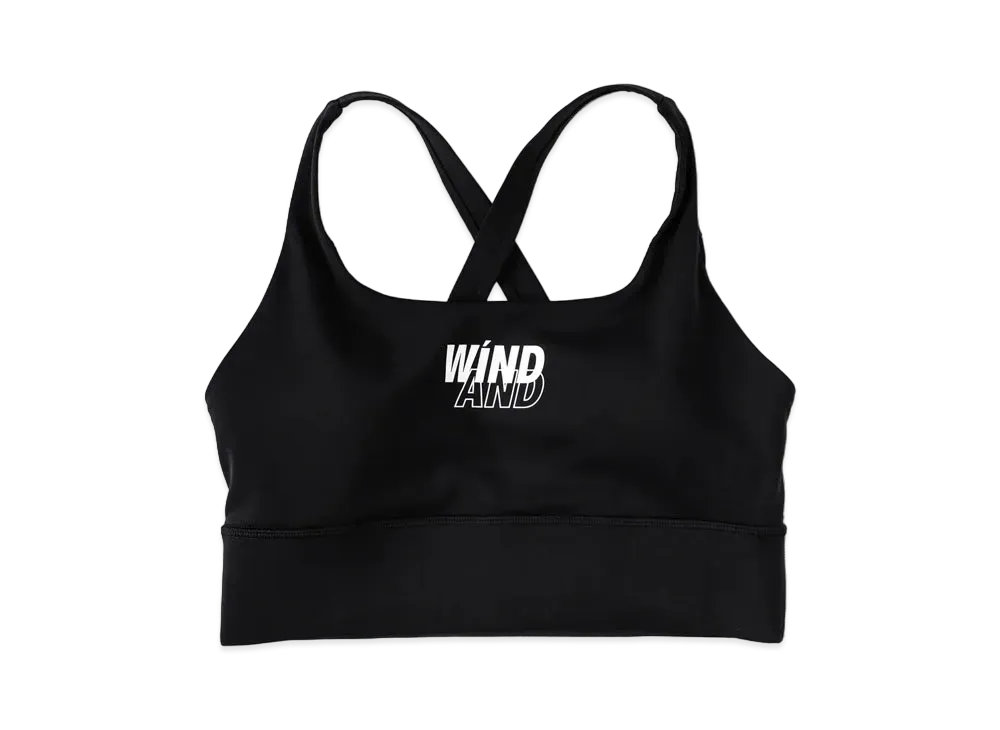 WIND AND SEA x LYFT Strap Bra Top "Black"