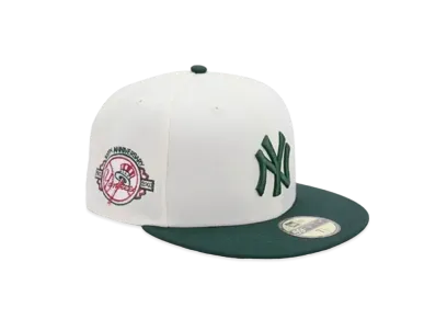 NEW ERA x THE CAP MIMOSA BLAST PACK 59Fifty New York Yankees "Chrome White/Dark Green"