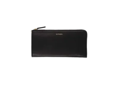 WACKO MARIA Speak Easy / Round Zip Long Wallet "Black"