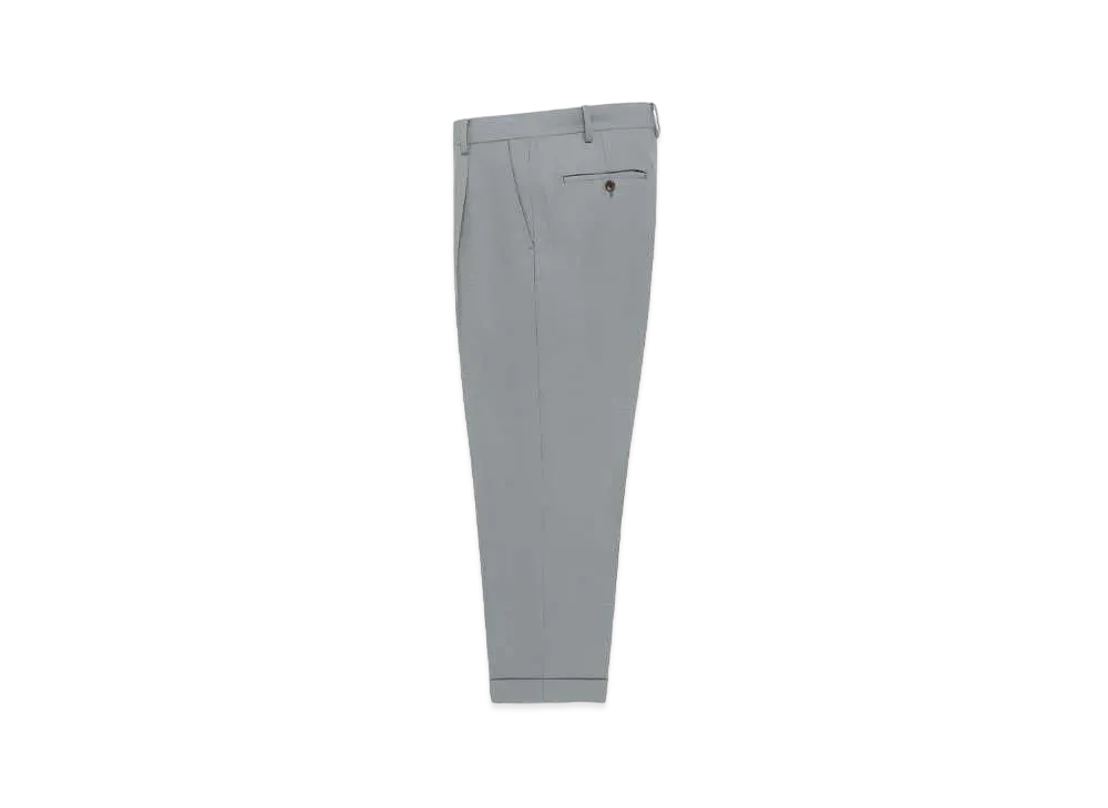 WACKO MARIA Dormeuil / Pleated Trousers (Type-1) "Gray"