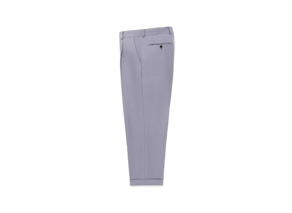 WACKO MARIA Dormeuil / Pleated Trousers (Type-2) "Light Purple"
