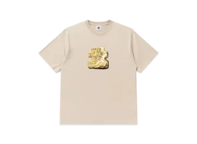 Black Eye Patch Bricked OG Label Tee "Beige"