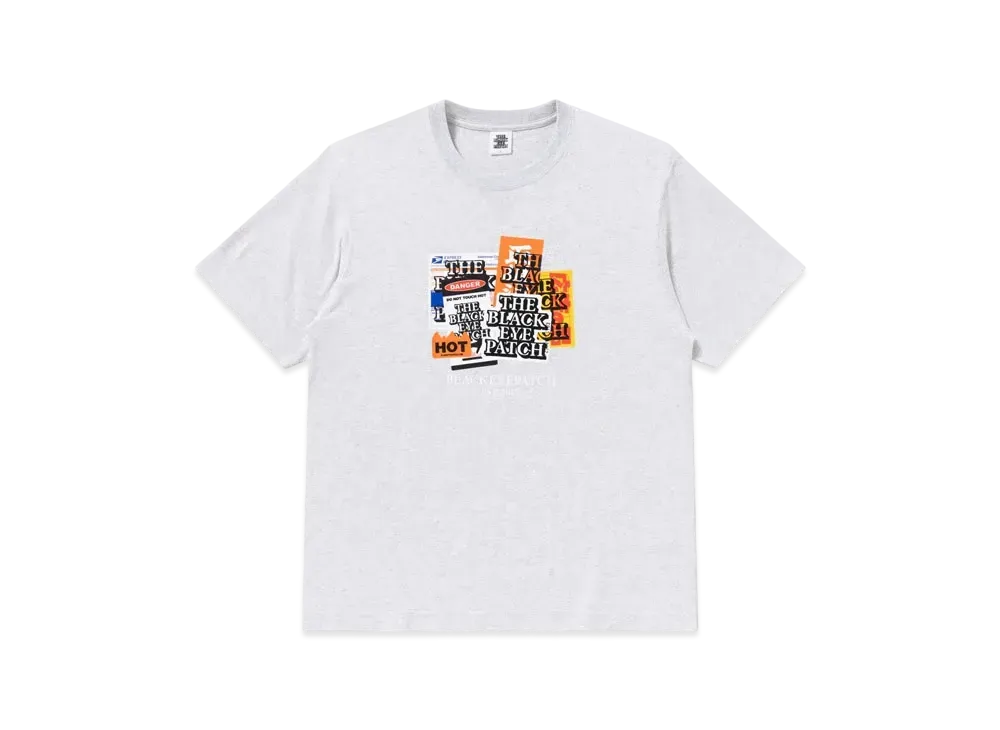 Black Eye Patch Label Pack Tee "Gray"