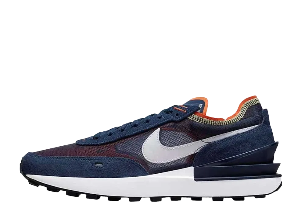 ナイキ ワッフル ワン "ミッドナイト ネイビー オレンジ メロン ティント"