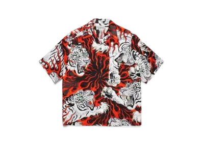WACKO MARIA Tim Lehi / Hawaiian Shirt #2 "Red"
