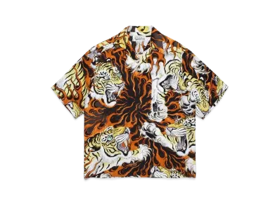 WACKO MARIA Tim Lehi / Hawaiian Shirt #2 "Brown"
