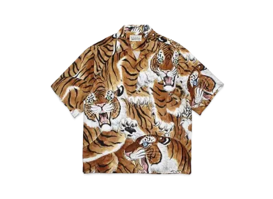WACKO MARIA Tim Lehi / Hawaiian Shirt #1 "Beige"