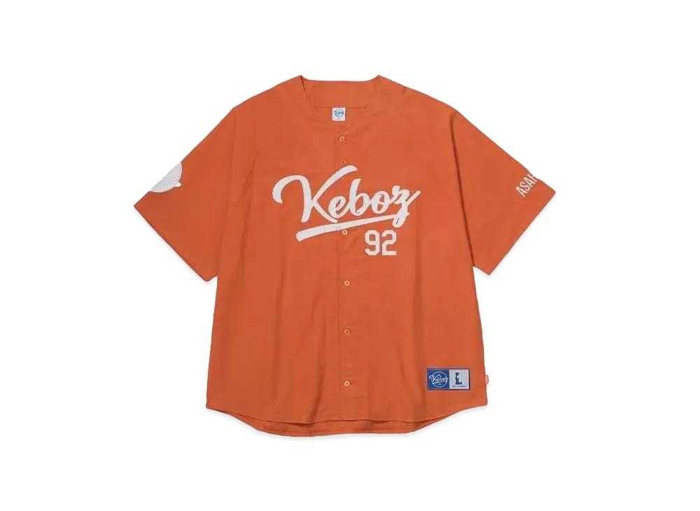 KEBOZ Nell Baseball Shirt "Orange"